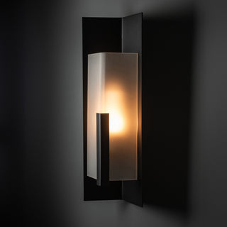 Summit Summit Medium Outdoor Sconce in Coastal Black