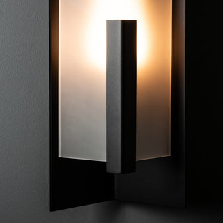 Summit Summit Medium Outdoor Sconce in Coastal Black