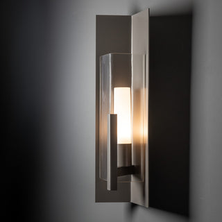 Summit Summit Large Outdoor Sconce in Coastal Burnished Steel