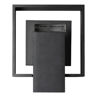 Shadow Box Shadow Box Small w/Slate Outdoor Sconce in Coastal Black