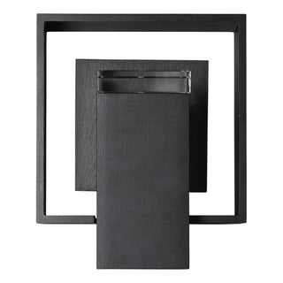 Shadow Box Shadow Box Small w/Slate Outdoor Sconce in Coastal Black