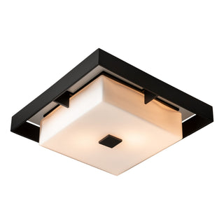 Shadow Box Shadow Box Small Outdoor Flush Mount in Coastal Black
