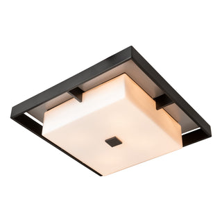 Shadow Box Shadow Box Large Outdoor Flush Mount in Coastal Black