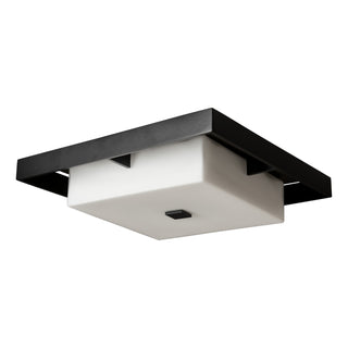 Shadow Box Shadow Box Large Outdoor Flush Mount in Coastal Black