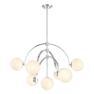 Marias Seven Light Chandelier in Polished Chrome