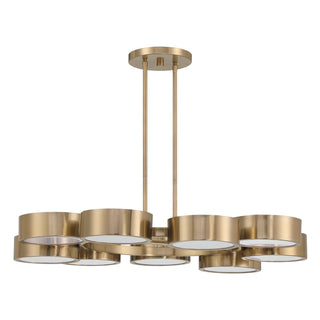 Talamanca LED Chandelier in Noble Brass