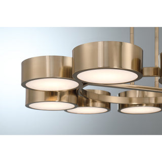 Talamanca LED Chandelier in Noble Brass