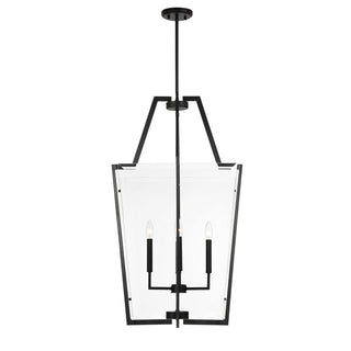 Farell Four Light Pendant in Matte Black