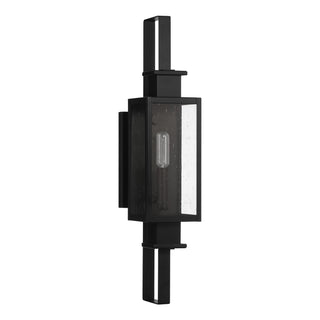 Ascott One Light Outdoor Wall Lantern in Matte Black