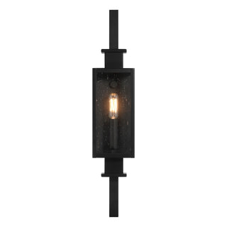 Ascott One Light Outdoor Wall Lantern in Matte Black