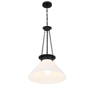 Myers One Light Pendant in Matte Black