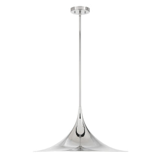 Bowdin One Light Pendant in Polished Chrome