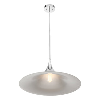 Bowdin One Light Pendant in Polished Chrome