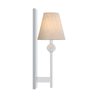 Travis One Light Wall Sconce in Polished Chrome