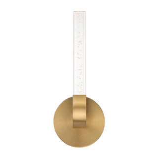 Del Mar LED Wall Sconce in Warm Brass