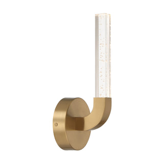 Del Mar LED Wall Sconce in Warm Brass
