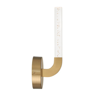 Del Mar LED Wall Sconce in Warm Brass