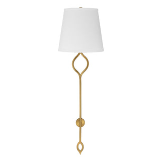 Roxbury Two Light Wall Sconce in Warm Brass