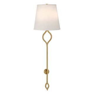 Roxbury Two Light Wall Sconce in Warm Brass