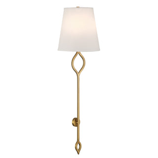Roxbury Two Light Wall Sconce in Warm Brass