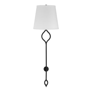 Roxbury Two Light Wall Sconce in Matte Black