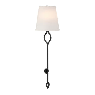 Roxbury Two Light Wall Sconce in Matte Black