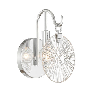 Addison One Light Bathroom Vanity in Polished Chrome