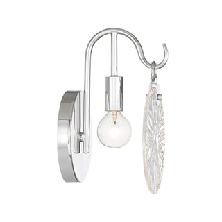 Addison One Light Bathroom Vanity in Polished Chrome