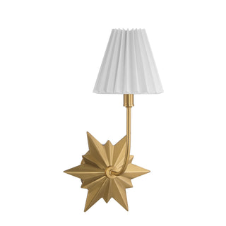 Crestwood One Light Wall Sconce in Warm Brass