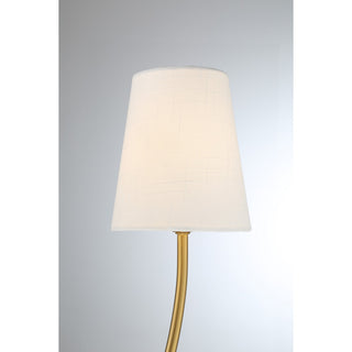 Barclay Two Light Wall Sconce in Warm Brass
