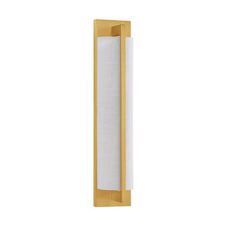 Newell Two Light Wall Sconce in Warm Brass