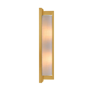 Newell Two Light Wall Sconce in Warm Brass