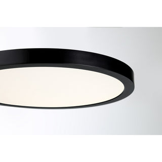 LED Flush Mount in Black