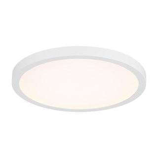 LED Flush Mount in White