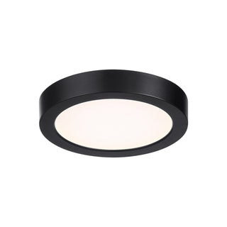 LED Flush Mount in Black