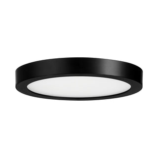 LED Flush Mount in Black