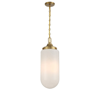 Bryant Three Light Pendant in Warm Brass
