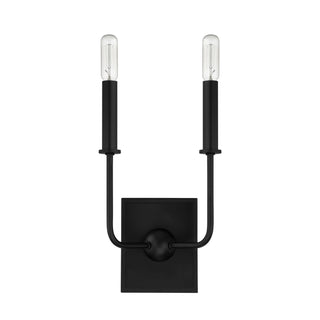 Avondale Two Light Wall Sconce in Matte Black