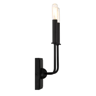 Avondale Two Light Wall Sconce in Matte Black