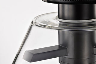 Edmond LED Semi Flush Mount in Matte Black
