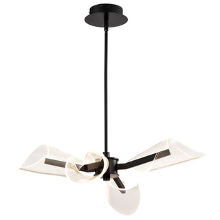 Sedona LED Chandelier in Matte Black