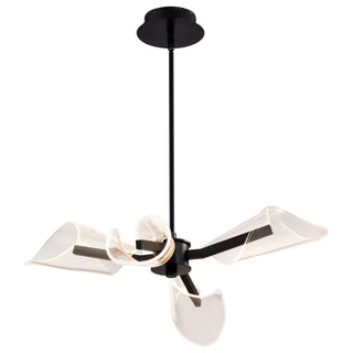 Sedona LED Chandelier in Matte Black