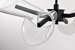 Sedona LED Chandelier in Matte Black
