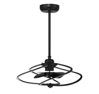 Hydra LED Fan D'Lier in Matte Black