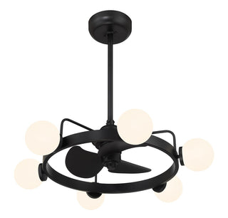Gibson LED Fan D'Lier in Matte Black