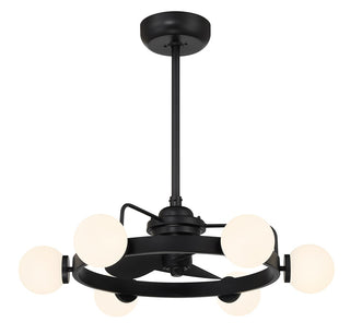 Gibson LED Fan D'Lier in Matte Black