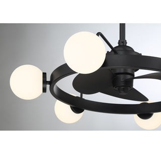 Gibson LED Fan D'Lier in Matte Black