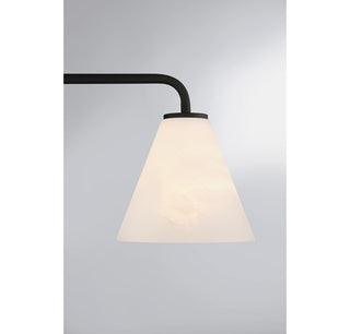 Blair Three Light Bathroom Vanity in Matte Black