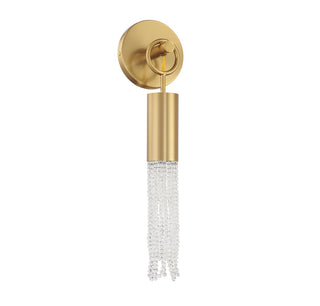 Chelsea One Light Wall Sconce in Warm Brass
