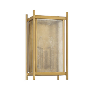 Jacobs Two Light Wall Sconce in Warm Brass